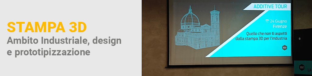 Partecipa al racconto del 3DZ Additive Tour a Firenze: un evento dedicato alla stampa 3D industriale, con dimostrazioni e case studies.