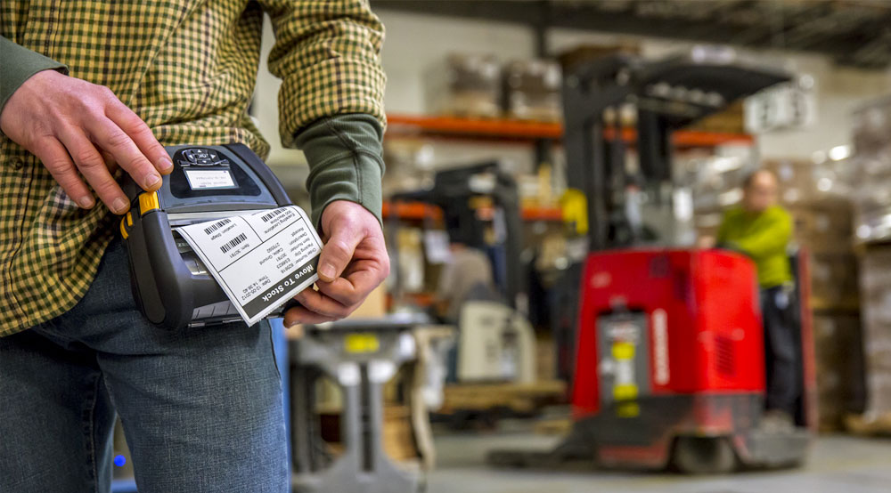Stampa automatica delle etichette industriali