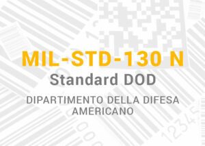Standard MIL-STD-130 N per codici di applicazione DOD
