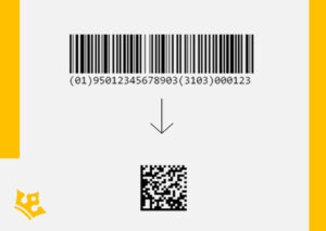 Tipi di codice a barre: GS1-128 e GS1 Data Matrix